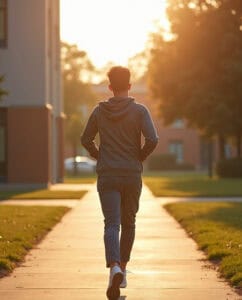 Man running